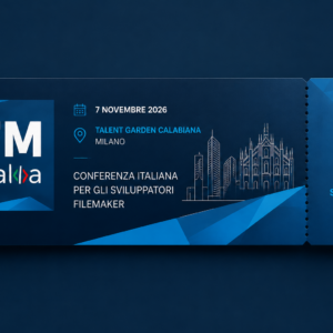 FileMaker Italia 2026 Streaming e registrazioni